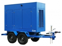 Дизельный генератор ТСС АД-160С-Т400-2РПМ5 на шасси с АВР